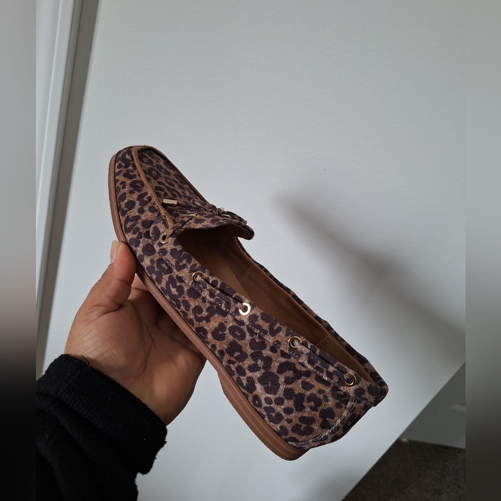 Dolce Vita Animal Print Loafers Size 7.5 - Picture 4 of 11